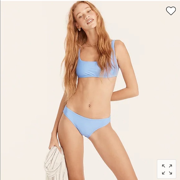 {J. Crew} Squareneck bikini top - Picture 2 of 7